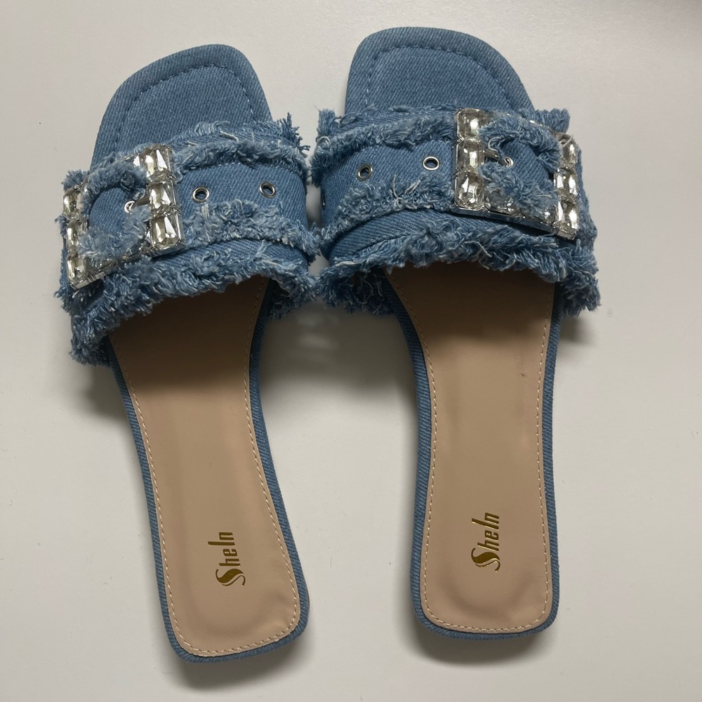 Jean Women's Flat Sandals